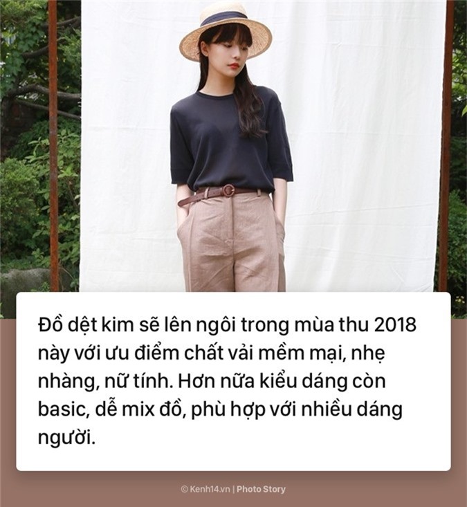 Cập nhật ngay xu hướng hot nhất mùa thu 2018 này: Đồ dệt kim - Ảnh 1. Cập nhật ngay xu hướng hot nhất mùa thu 2018 này: Đồ dệt kim - Ảnh 1.
