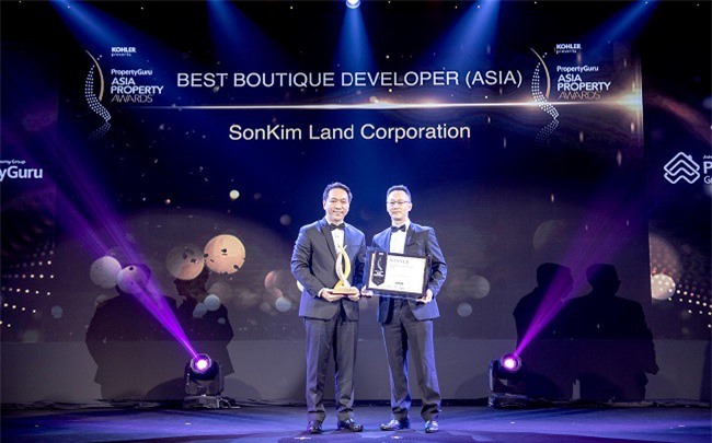 SonKim Land chiến thắng giải “Best Boutique Developer” tại BĐS Châu Á 2018
