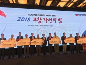 Doanh nghiệp Hàn Quốc vận động hơn 5 tỷ đồng hỗ trợ người khó khăn