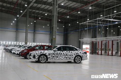 Toàn cảnh nhà máy sản xuất ô tô VinFast trước thời khắc lịch sử