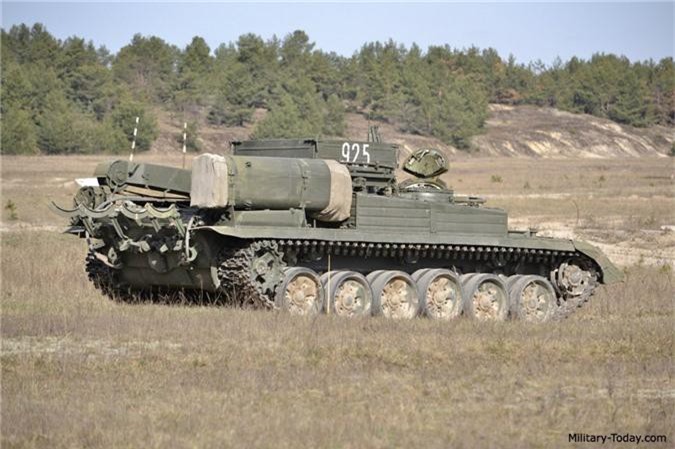 Lần đầu tiên "voi thép" BREM-1 cặp với xe tăng T-90 Việt Nam - Hình 11 Lan dau tien