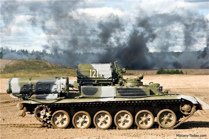 Lần đầu tiên "voi thép" BREM-1 cặp với xe tăng T-90 Việt Nam - Hình 6 Lan dau tien