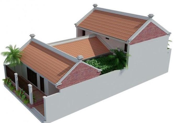 Những mẫu nhà tuyệt đẹp và gần gũi nông thôn miền Bắc - ảnh 4