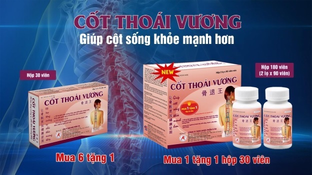  Thực phẩm bảo vệ sức khỏe Cốt Thoái Vương 