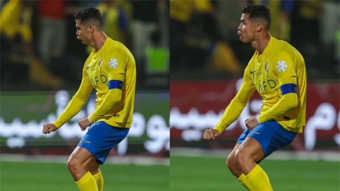 Ronaldo từng bị treo giò một trận vì có hành động phản cảm trước mặt fan của Al Shabab