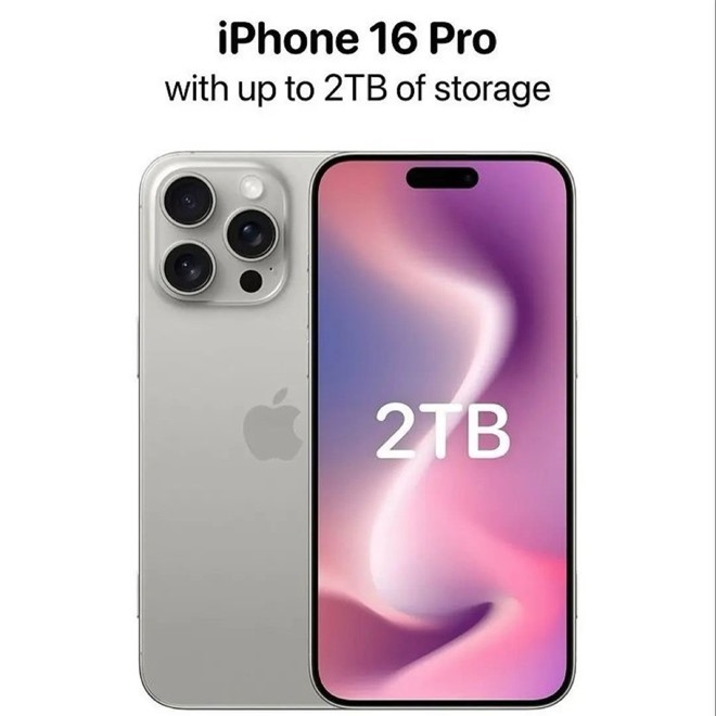 iPhone 16 Pro Max nâng cấp bộ nhớ lên 2TB, ai mê chụp ảnh, quay TikTok chắc thích lắm! - Ảnh 2.