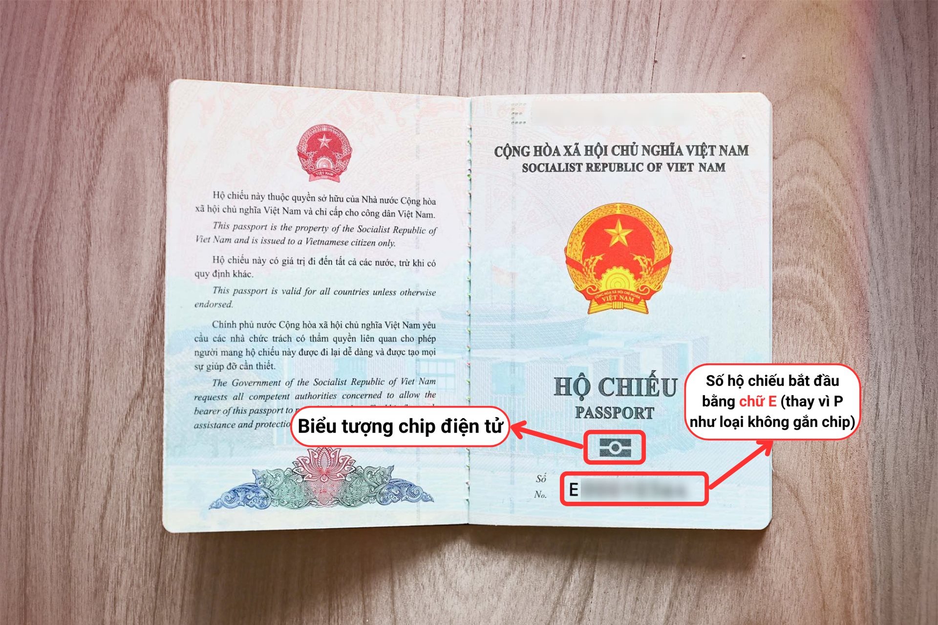 Hộ chiếu gắn chip có gì khác hộ chiếu thường, 