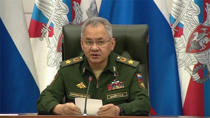 Bộ trưởng Quốc phòng Nga Sergei Shoigu. (Ảnh: Sputnik)