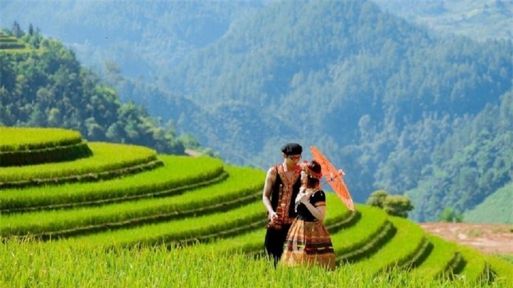 Ruộng bậc thang Mù Cang Chải.