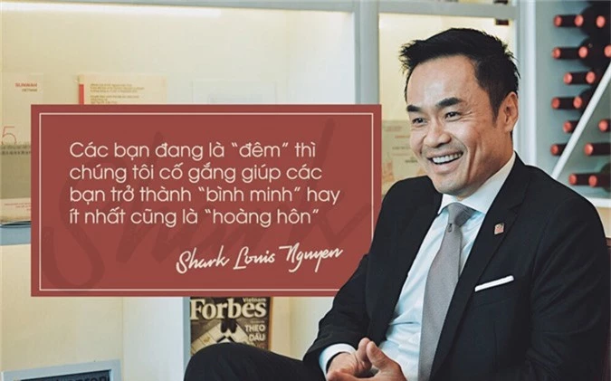 Shark Louis Nguyễn doanh nhân sài gòn lời khuyên khời nghiệp