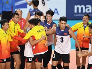 Đánh bại Trung Quốc, tuyển thủ bóng chuyền nam Việt Nam nói gì?