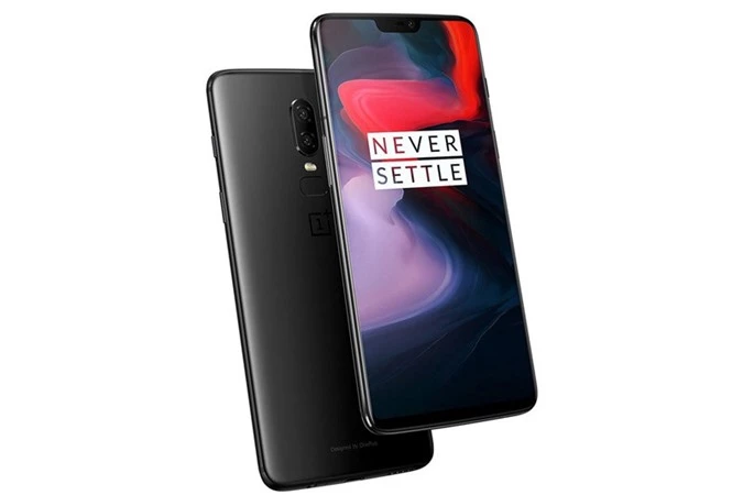 1. OnePlus 6 (dung lượng pin: 3.300 mAh, thời gian sạc đầy: 80 phút).