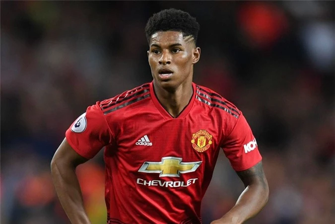 2. Marcus Rashford (M.U, 89,2 triệu euro). 