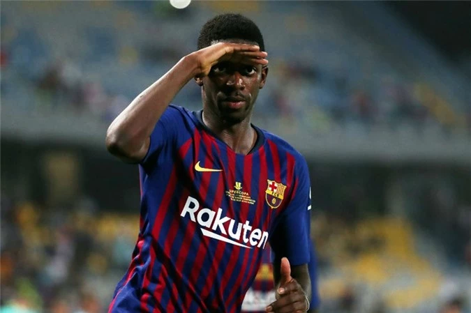 4. Ousmane Dembele (Barcelona, 84,3 triệu euro).