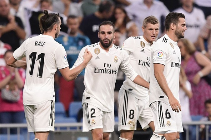 Đội hình tiêu biểu vòng 1 La Liga: Real thắng thế