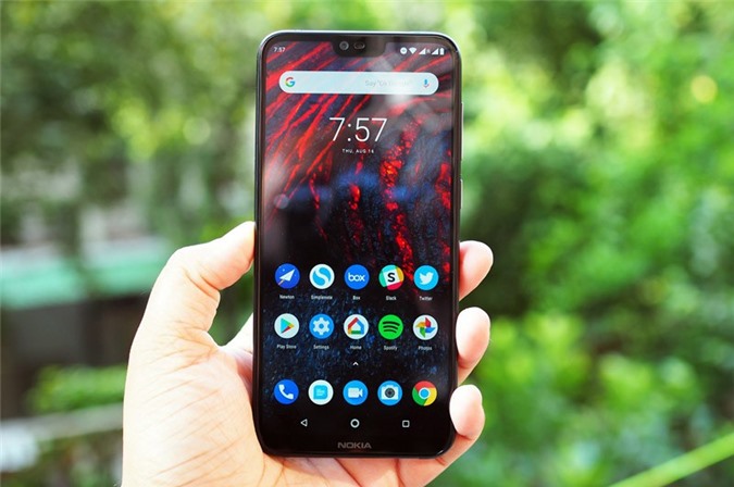 Clip mở hộp và trên tay Nokia 6.1 Plus giá 6,59 triệu tại Việt Nam