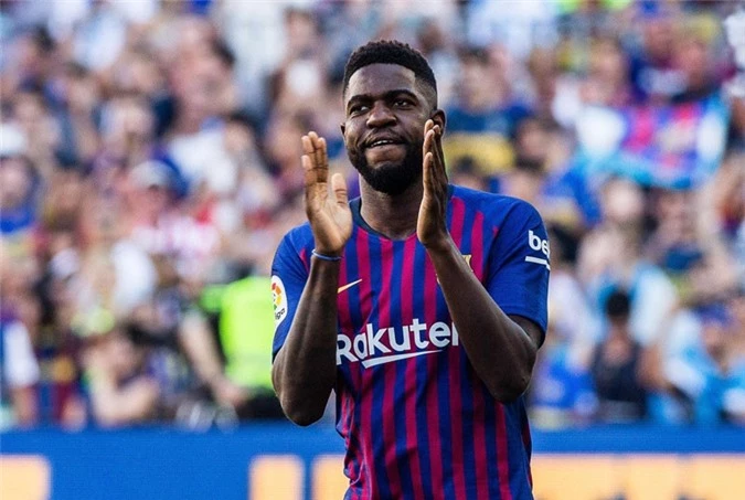 Trung vệ: Samuel Umtiti (Barcelona).