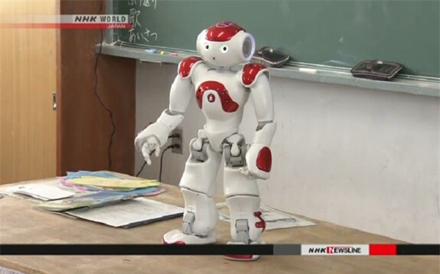 Nhật Bản đưa robot trí tuệ nhân tạo vào trường học