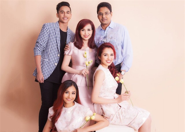 Hoa hậu Diệu Hoa khoe ba con đều khôn lớn, học giỏi