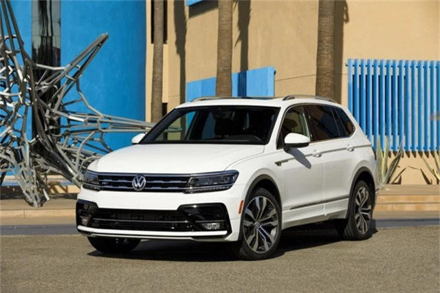 
Mẫu Volkswagen Tiguan R-Line phiên bản 2018
