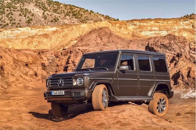 10. Mercedes-Benz G-Class 2018.