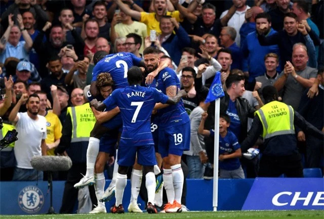 Chelsea toàn thắng 2 trận đầu Premier League.