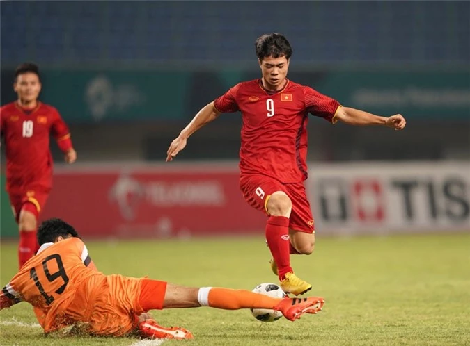 Công Phượng đã trở thành "công thần" của Olympic Việt Nam khi ghi được bàn thắng cực kỳ quan trọng.