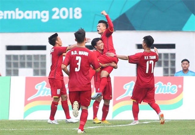 Lịch thi đấu bóng đá nam ASIAD 2018 ngày 23/8: Chờ chiến thắng của Olympic Việt Nam