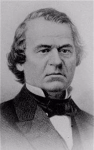 
Tổng thống Andrew Johnson. Ảnh: AP
