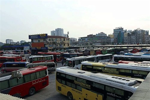 Các bến xe Hà Nội sẽ tăng cường 600 đầu xe phục vụ hành khách.