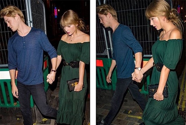 Taylor Swift gợi cảm với đầm trễ vai, hẹn hò lãng mạn với bạn trai