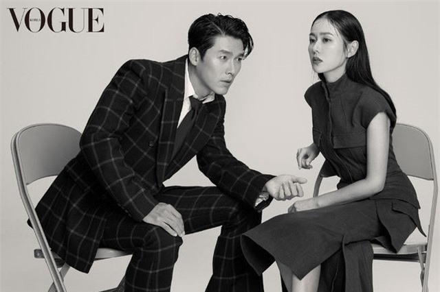 Hyun Bin - Son Ye Jin đẹp xuất thần trên tạp chí Vogue Korea