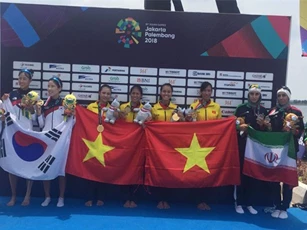 Trưởng đoàn Trần Đức Phấn: “Tấm HCV Rowing đã thay đổi cục diện của đoàn Việt Nam”