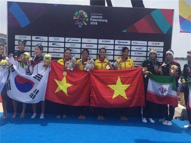
Rowing mang về tấm HCV đầu tiên cho Việt Nam tại Asiad 2018
