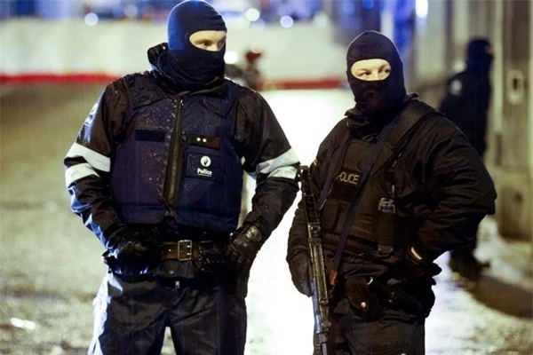 Cảnh sát Bỉ.