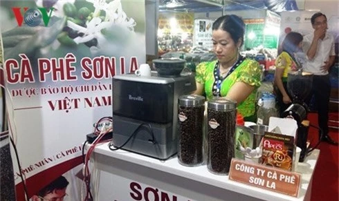Cà phê Sơn La được quảng bá tại Hà Nội