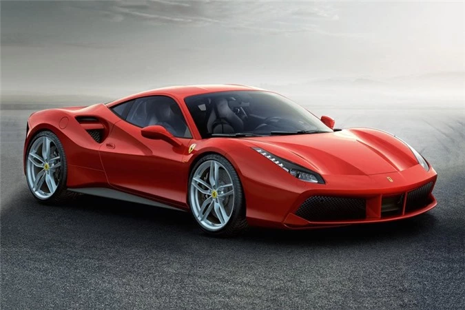 2. Ferrari 488 GTB.