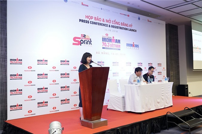 Mở cổng đăng ký giải Techcombank Ironman 70.3 vô địch châu Á - Thái Bình Dương Việt Nam 2019