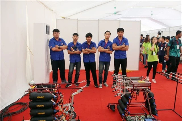 ABU Robocon 2018: Ngày đầu của các đội tuyển tại khu tập kết robot - Ảnh 5.