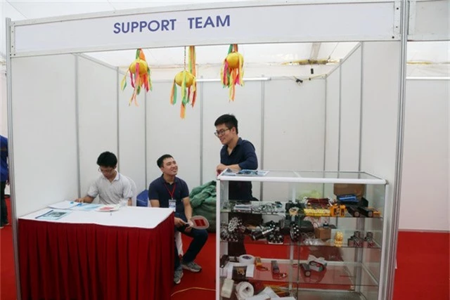 ABU Robocon 2018: Ngày đầu của các đội tuyển tại khu tập kết robot - Ảnh 8.