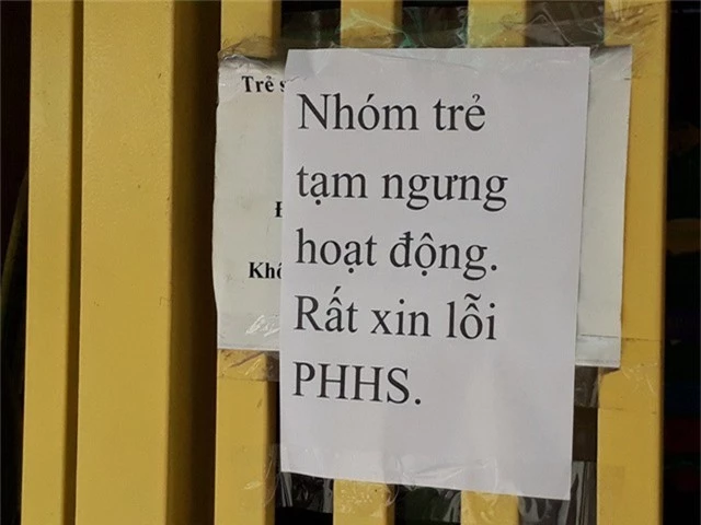 Hiện nhóm trẻ Sắc màu tuổi thơ đã tạm ngưng hoạt động