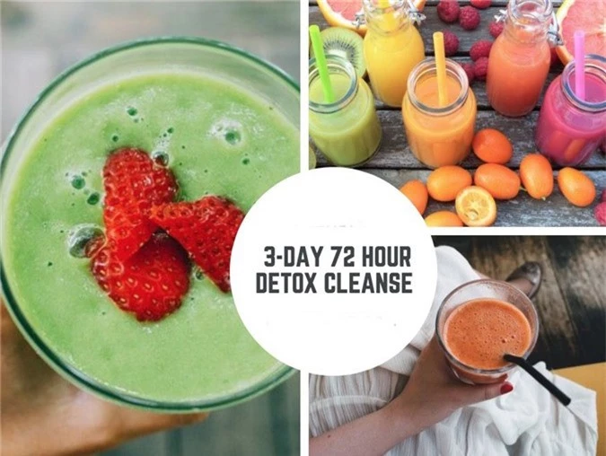 Blogger người Mỹ chia sẻ công thức detox bằng nước ép trong 3 ngày