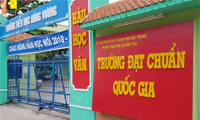 Trường Tiểu học Hùng Vương, TP Sóc Trăng, tỉnh Sóc Trăng.