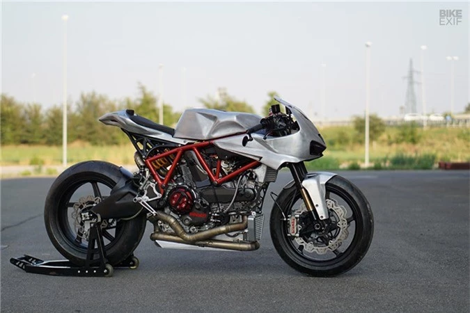 Can canh mau do Ducati Cafe fighter tu Italy hinh anh 3