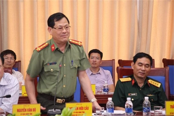 
Đại tá Nguyễn Hữu Cầu - Giám đốc Công an tỉnh Nghệ An cho biết, đến tháng 8-2019 Ban Giám đốc Công an Nghệ An chỉ còn 6 người. (Ảnh: Đào Tuấn)
