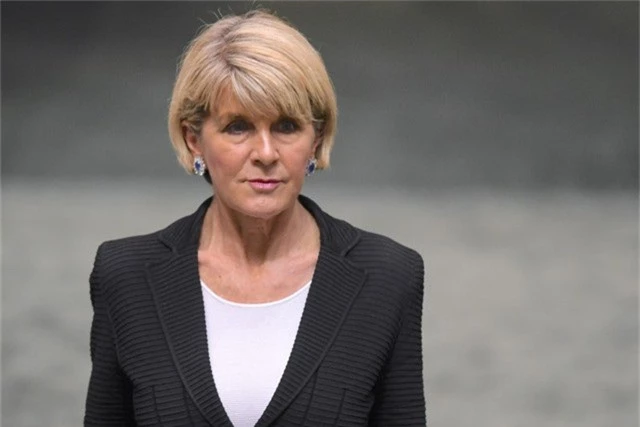 
Ngoại trưởng Australia Julie Bishop tuyên bố từ chức. (Ảnh: Reuters)
