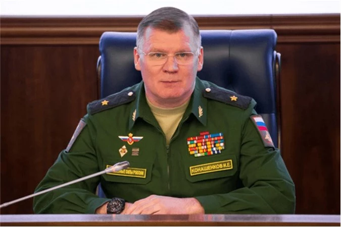 Phát ngôn viên Bộ Quốc phòng Nga - Igor Konashenkov.