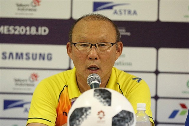 HLV Park Hang-seo: 'Olympic Syria là đối thủ mạnh nhất từ đầu ASIAD 2018'