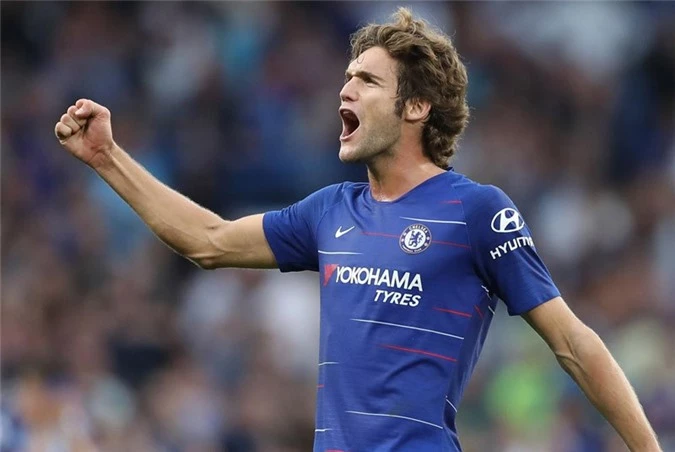 Hậu vệ trái: Marcos Alonso (Chelsea).