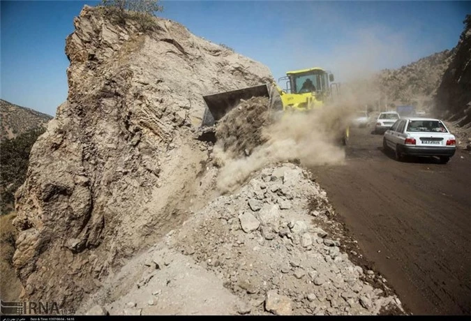 Tâm chấn của trận động đất nằm ở thị trấn Tazeh Abad, tỉnh Kermanshah, ở độ sâu 8km, nằm ở 34.631 độ vĩ Bắc và 46.220 độ kinh Đông. (Ảnh: tehrantimes).